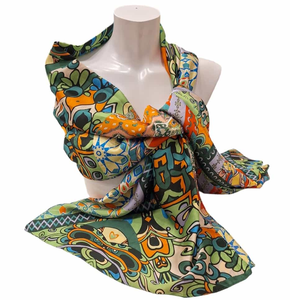 Foulard seta e viscosa ,Primavera 2024