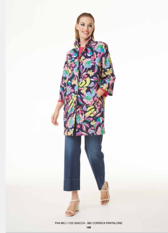 Jeans Simoncini panta palazzo, con orlo alto. Acquista online